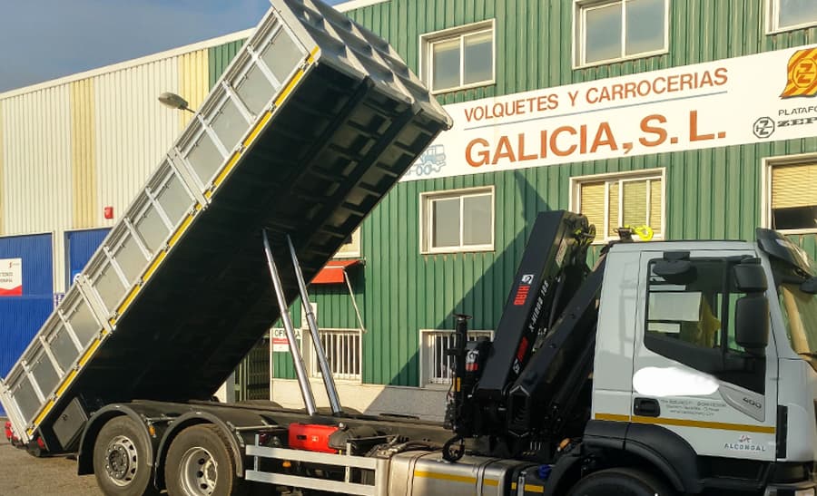 Carrocería equipos hidráulicos en Galicia